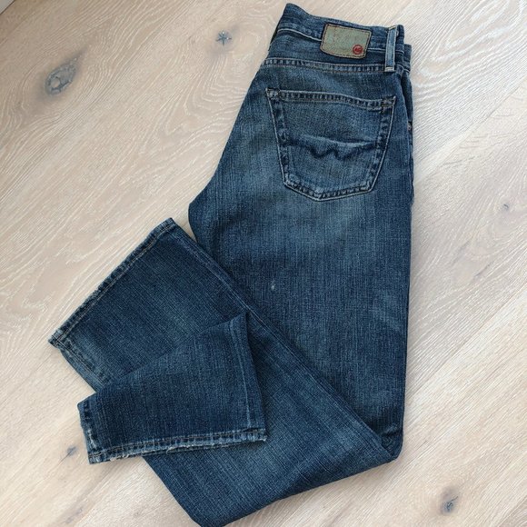 AG The Symbol Relaxed  Button Fly Jeans Sz 29 X 32 - Picture 6 of 8